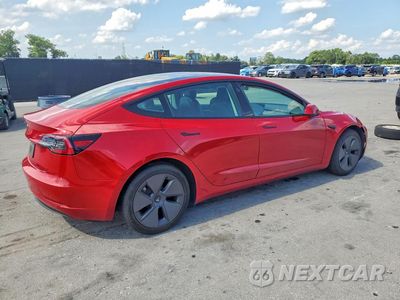 Trzecie zdjęcie samochodu z tyłu: 2021 TESLA MODEL 3 VIN:5YJ3E1EA9MF047136 - miniatura