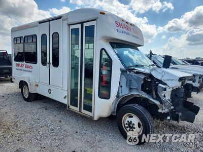 Czwarte zdjęcie samochodu z boku: 2021 FORD E350 SHUTTLE BUS VIN:1FDEE3FN5MDC10714 - miniatura