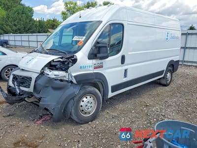 2021 RAM PROMASTER 2500 DELIVERY VAN 3C6LRVDG8ME570291 - główne zdjęcie licytacji z USA - miniatura
