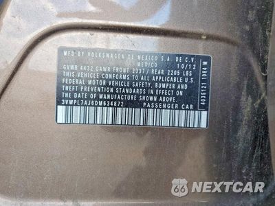Zdjęcie 12 z 12 samochodu: 2013 VOLKSWAGEN JETTA TDI VIN:3VWPL7AJ6DM634872 - miniatura