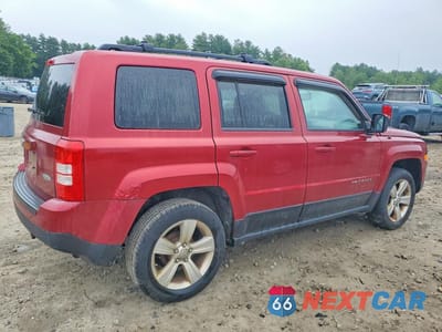Trzecie zdjęcie samochodu z tyłu: 2012 JEEP PATRIOT LATITUDE VIN:1C4NJRFB4CD683625 - miniatura