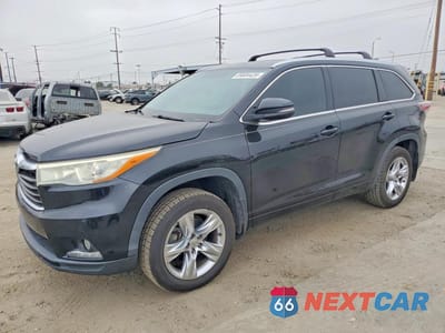 2015 TOYOTA HIGHLANDER LIMITED 5TDDKRFH0FS145543 - główne zdjęcie licytacji z USA - miniatura