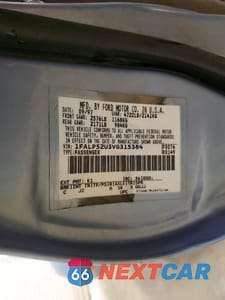 Zdjęcie 12 z 12 samochodu: 1997 FORD TAURUS GL VIN:1FALP52U3VG315384 - miniatura