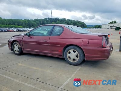 Drugie zdjęcie samochodu z przodu: 2001 CHEVROLET MONTE CARLO SS VIN:2G1WX15K619187024 - miniatura