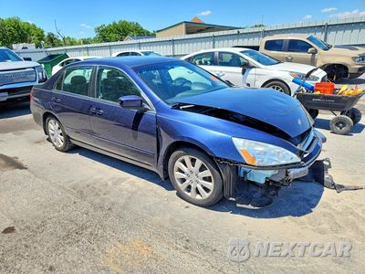 Czwarte zdjęcie samochodu z boku: 2006 HONDA ACCORD LX VIN:1HGCM66316A051534 - miniatura