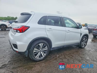Trzecie zdjęcie samochodu z tyłu: 2022 MITSUBISHI OUTLANDER SPORT SE VIN:JA4APVAUXNU023133 - miniatura