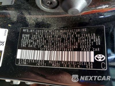 Zdjęcie 13 z 13 samochodu: 2024 TOYOTA COROLLA LE VIN:5YFB4MDE8RP186481 - miniatura