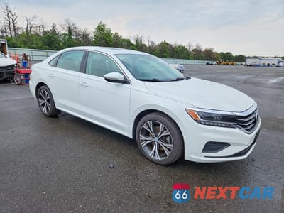 Czwarte zdjęcie samochodu z boku: 2021 VOLKSWAGEN PASSAT SE VIN:1VWSA7A32MC006195 - miniatura