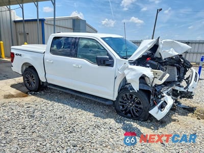 Czwarte zdjęcie samochodu z boku: 2025 FORD F150 XLT VIN:1FTFW3L85SKD85770 - miniatura
