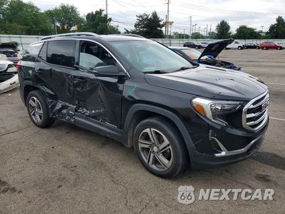 Czwarte zdjęcie samochodu z boku: 2018 GMC TERRAIN SLT VIN:3GKALVEV4JL325420 - miniatura