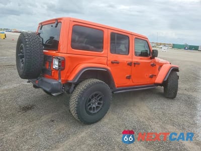 Trzecie zdjęcie samochodu z tyłu: 2023 JEEP WRANGLER SPORT VIN:1C4HJXDGXPW643799 - miniatura