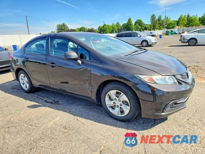 Czwarte zdjęcie samochodu z boku: 2013 HONDA CIVIC LX VIN:19XFB2F56DE229203 - miniatura
