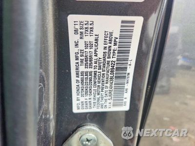 Zdjęcie 13 z 13 samochodu: 2011 HONDA CR-V SE VIN:5J6RE4H43BL089422 - miniatura