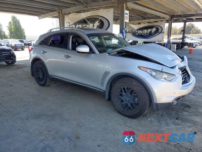 Czwarte zdjęcie samochodu z boku: 2013 INFINITI FX37 BASE VIN:JN8CS1MU7DM141743 - miniatura
