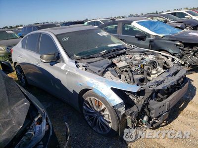 Czwarte zdjęcie samochodu z boku: 2017 INFINITI Q50 3.0T SPORT VIN:JN1EV7AP9HM736910 - miniatura