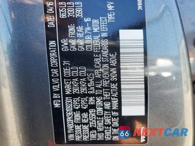 Zdjęcie 13 z 13 samochodu: 2016 VOLVO XC90 T8 VIN:YV4BC0PK9G1092301 - miniatura