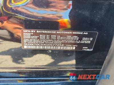 Zdjęcie 13 z 13 samochodu: 2016 BMW X5 XDR40E VIN:5UXKT0C5XG0S77254 - miniatura