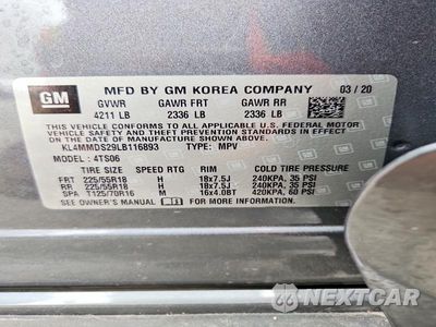 Zdjęcie 14 z 14 samochodu: 2020 BUICK ENCORE GX SELECT VIN:KL4MMDS29LB116893 - miniatura