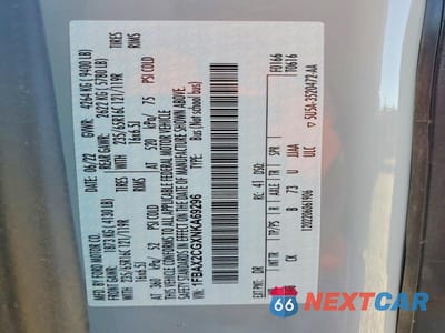 Zdjęcie 13 z 13 samochodu: 2022 FORD TRANSIT T-350 VIN:1FBAX2CGXNKA69296 - miniatura