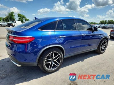 Trzecie zdjęcie samochodu z tyłu: 2019 MERCEDES-BENZ GLE COUPE 43 AMG VIN:4JGED6EB2KA134380 - miniatura