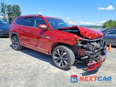 Czwarte zdjęcie samochodu z boku: 2024 VOLKSWAGEN ATLAS SEL PREMIUM R-LINE VIN:1V2FR2CA6RC534405 - miniatura