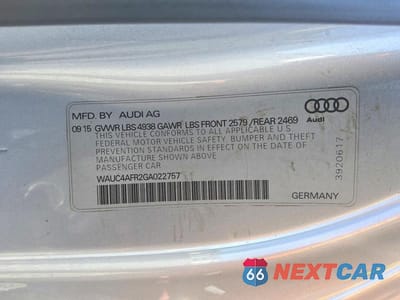 Zdjęcie 12 z 12 samochodu: 2016 AUDI S5 PREMIUM PLUS VIN:WAUC4AFR2GA022757 - miniatura