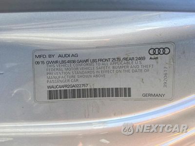 Zdjęcie 12 z 12 samochodu: 2016 AUDI S5 PREMIUM PLUS VIN:WAUC4AFR2GA022757 - miniatura