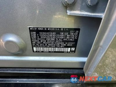 Zdjęcie 10 z 10 samochodu: 2025 HONDA HR-V EXL VIN:3CZRZ2H77SM772855 - miniatura