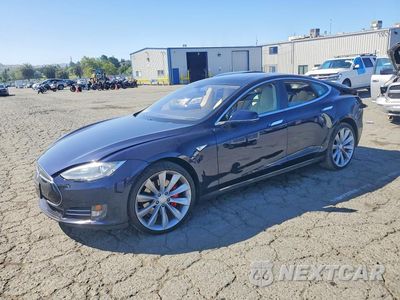 2014 TESLA MODEL S 5YJSA1H16EFP50116 - główne zdjęcie licytacji z USA - miniatura