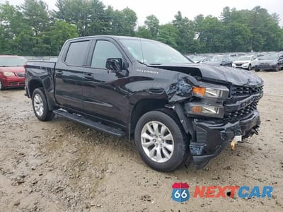 Czwarte zdjęcie samochodu z boku: 2022 CHEVROLET SILVERADO LTD K1500 CUSTOM VIN:1GCPYBEK8NZ171854 - miniatura