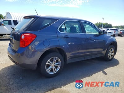 Trzecie zdjęcie samochodu z tyłu: 2013 CHEVROLET EQUINOX LS VIN:2GNALBEK9D6312890 - miniatura