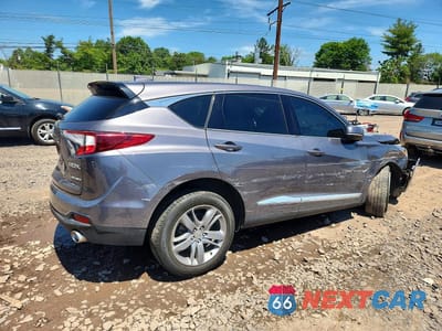 Trzecie zdjęcie samochodu z tyłu: 2019 ACURA RDX ADVANCE VIN:5J8TC2H73KL012566 - miniatura