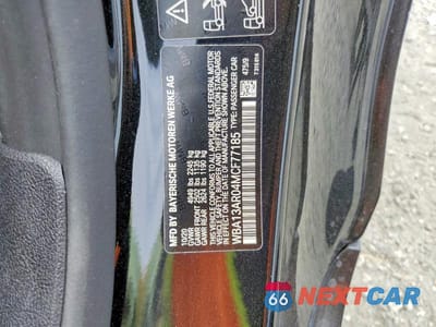 Zdjęcie 12 z 12 samochodu: 2021 BMW M440XI VIN:WBA13AR04MCF77185 - miniatura