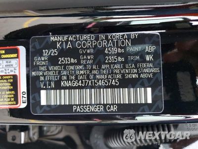 Zdjęcie 21 z 22 samochodu: 2026 KIA K5 VIN:KNAG64J7XT5465745 - miniatura