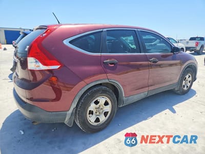 Trzecie zdjęcie samochodu z tyłu: 2012 HONDA CR-V LX VIN:5J6RM3H33CL025645 - miniatura