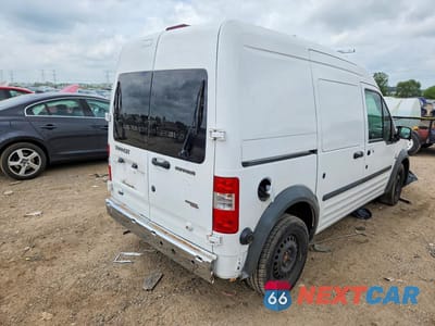 Trzecie zdjęcie samochodu z tyłu: 2010 FORD TRANSIT CONNECT XLT VIN:NM0LS6BN4AT004679 - miniatura