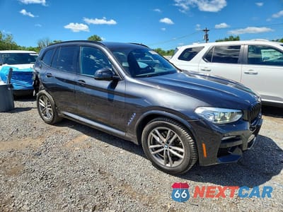 Czwarte zdjęcie samochodu z boku: 2021 BMW X3 XDRIVE30I VIN:5UXTY5C03M9H28364 - miniatura