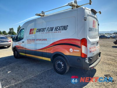Drugie zdjęcie samochodu z przodu: 2018 FORD TRANSIT T-250 VIN:1FTYR2CV3JKA03590 - miniatura