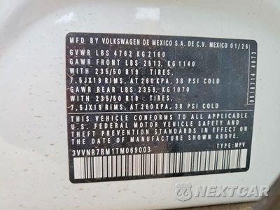 Zdjęcie 14 z 14 samochodu: 2026 VOLKSWAGEN TIGUAN VIN:3VVNR7RM1TM069003 - miniatura
