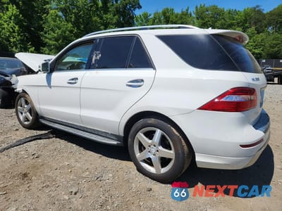 Drugie zdjęcie samochodu z przodu: 2015 MERCEDES-BENZ ML 350 4MATIC VIN:4JGDA5HBXFA551164 - miniatura