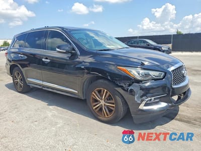 Czwarte zdjęcie samochodu z boku: 2018 INFINITI QX60 BASE VIN:5N1DL0MN9JC503505 - miniatura