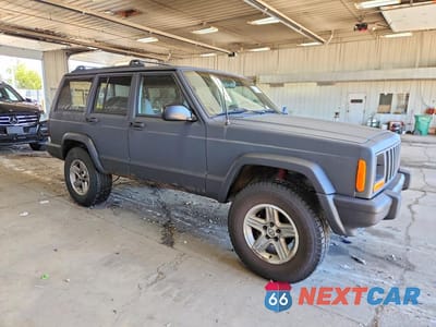 Czwarte zdjęcie samochodu z boku: 2000 JEEP CHEROKEE SPORT VIN:1J4FF48S6YL180952 - miniatura