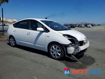 Czwarte zdjęcie samochodu z boku: 2007 TOYOTA PRIUS TOURING VIN:JTDKB20U577575326 - miniatura