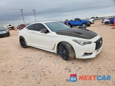 Czwarte zdjęcie samochodu z boku: 2018 INFINITI Q60 3.0T LUXE VIN:JN1EV7EK8JM343355 - miniatura