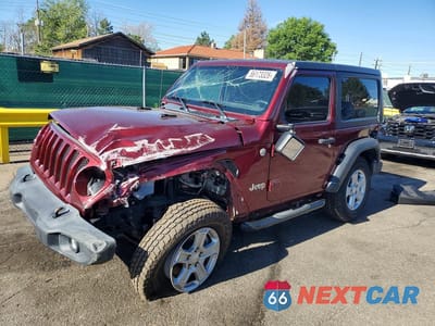 2021 JEEP WRANGLER SPORT 1C4GJXAN3MW575078 - główne zdjęcie licytacji z USA - miniatura