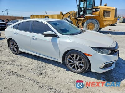 Czwarte zdjęcie samochodu z boku: 2021 HONDA CIVIC EX VIN:19XFC1F3XME205072 - miniatura