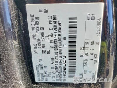 Zdjęcie 23 z 24 samochodu: 2020 FORD ESCAPE SE VIN:1FMCU0G66LUC52730 - miniatura