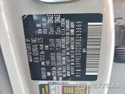 Zdjęcie 13 z 13 samochodu: 2024 KIA SORENTO S VIN:5XYRLDJC5RG263669 - miniatura