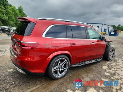 Trzecie zdjęcie samochodu z tyłu: 2024 MERCEDES-BENZ GLS 450 4MATIC VIN:4JGFF5KE7RB181528 - miniatura