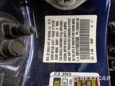 Zdjęcie 12 z 12 samochodu: 2011 HONDA CIVIC LX VIN:19XFA1F55BE025566 - miniatura